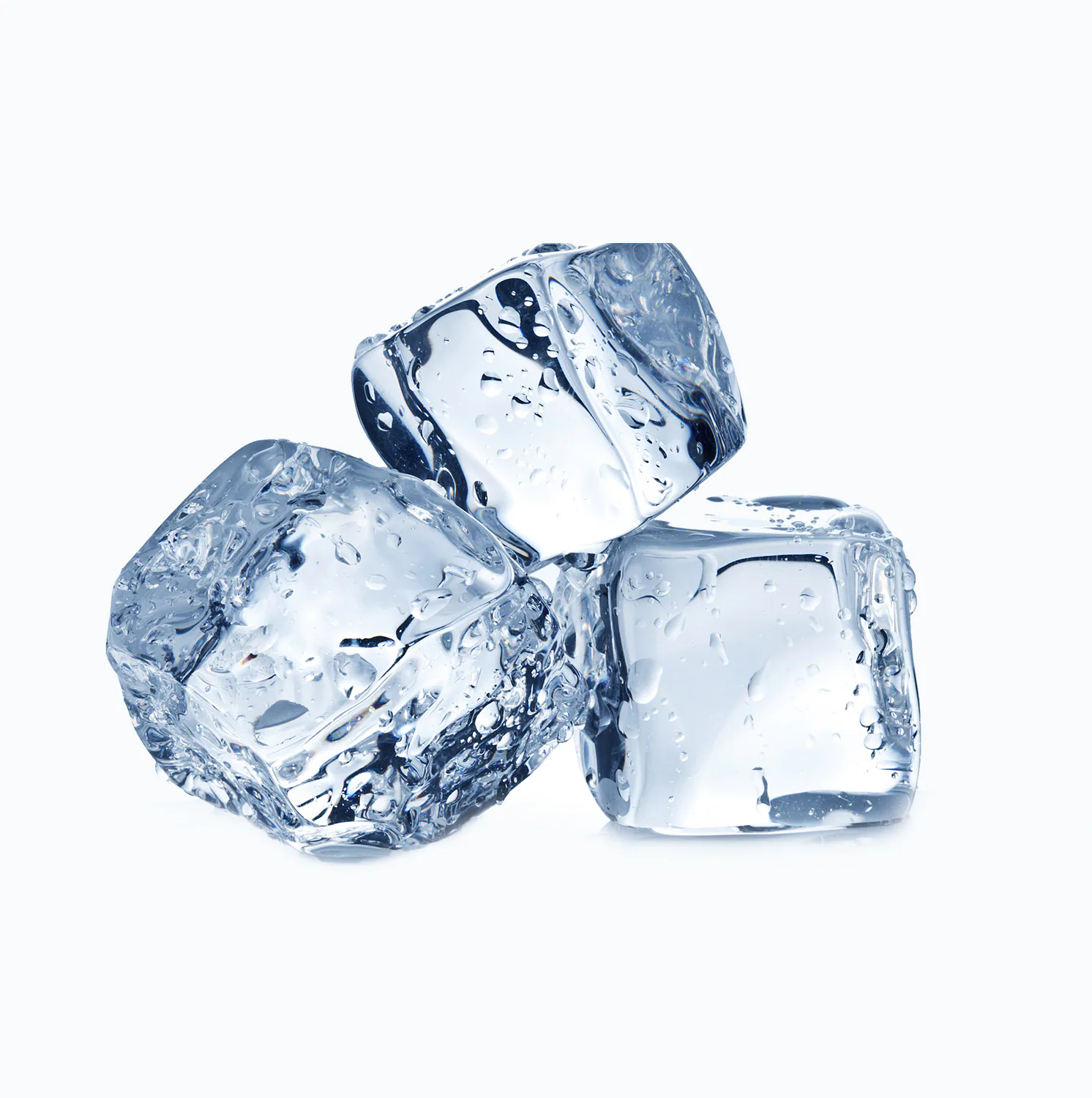 Crystal-clear ice cubes